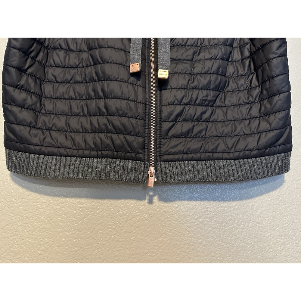 Athleta Black Quilted Vest - Picture 6 of 9